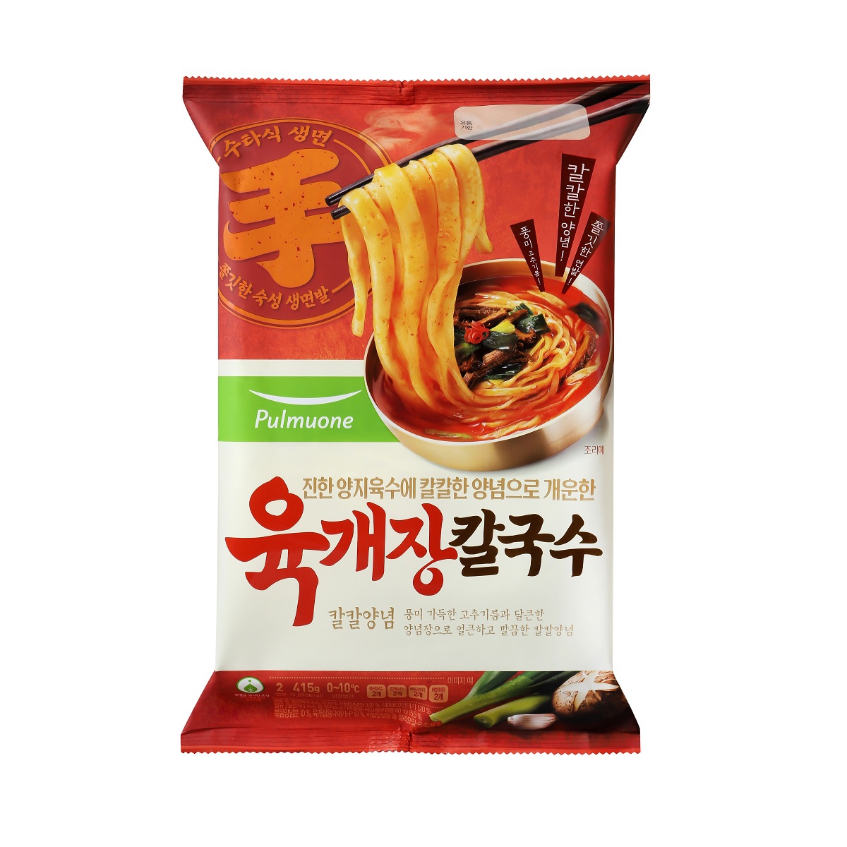 풀무원  육개장칼국수 415g
