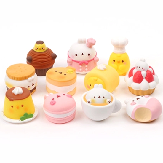 아이디어  몰랑이 미니 피규어 4탄 디저트 12종 1세트