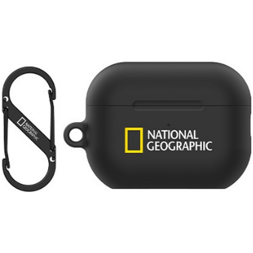 내셔널지오그래픽  에어팟 프로2 브랜드 로고 하드 케이스