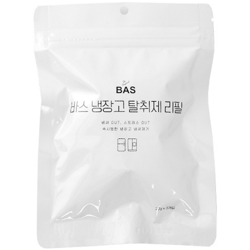 바스 BAS 냉장고 탈취제 리필 20g