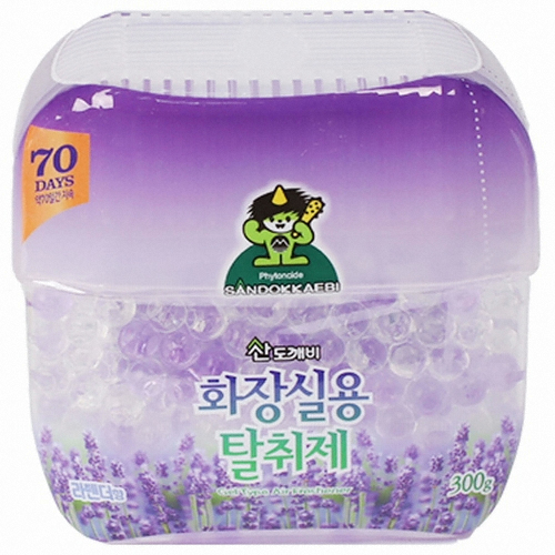 산도깨비 화장실용 탈취제 라벤더향 300g