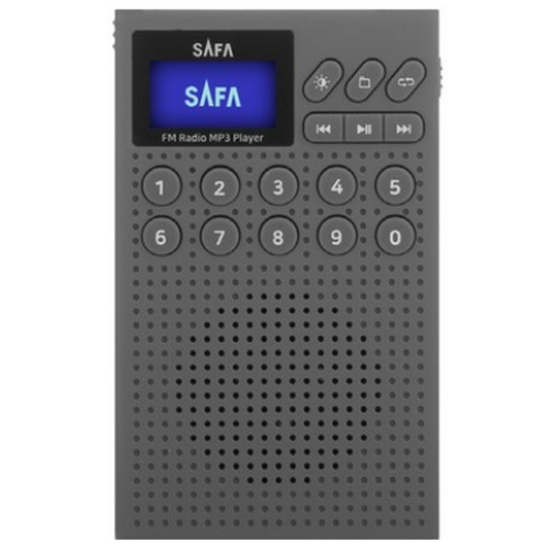 사파  휴대용 FM 라디오 SR200 스퀘어