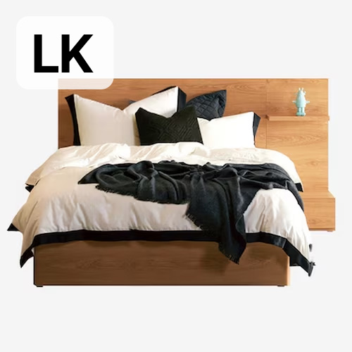 시몬스 D2178A 침대 LK 레귤러 타입+협탁