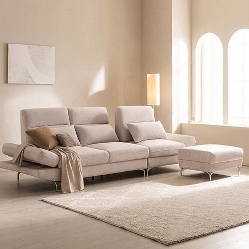 삼익가구 더퍼스트 스윙형 기능성 패브릭 소파 4인용