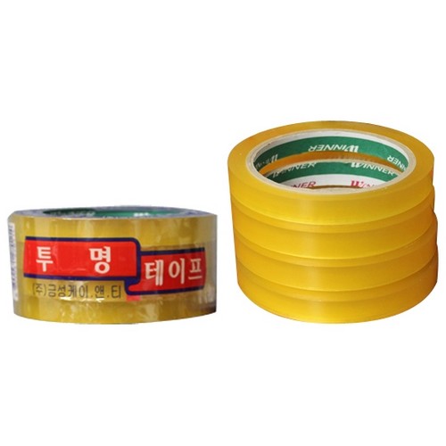 금성  투명테이프 12mm x 40m