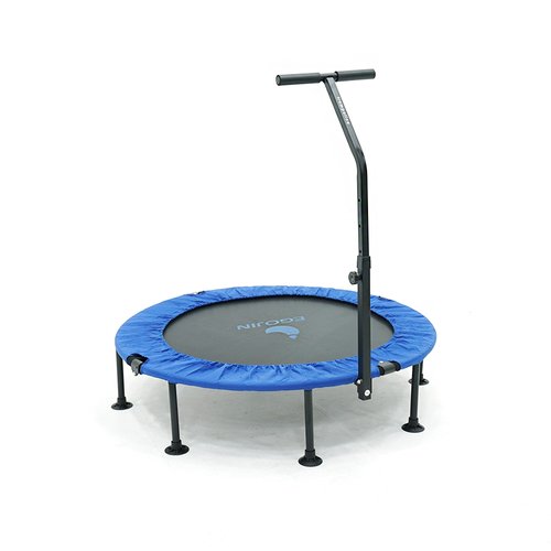이고진  접이식 점핑 원형 트램폴린 손잡이형 48