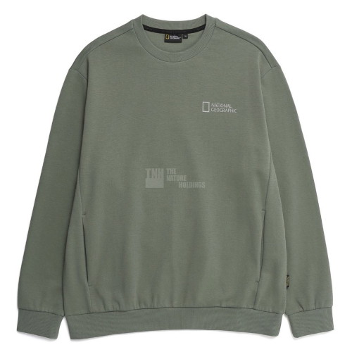 내셔널지오그래픽 블루핀 어반 로고 맨투맨 티셔츠 N231USW810