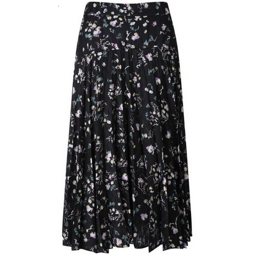 올리비아하슬러 여성 쉬폰 플라워 스커트_OHBSSK101