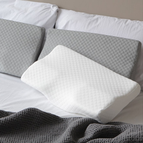 리브맘 3D 메모리폼 누빔 경추베개