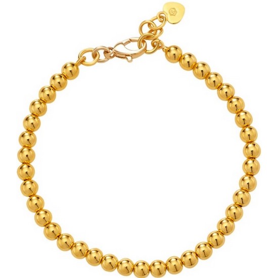 한국금다이아몬드  여자 볼 팔찌 레이어드 7.5g