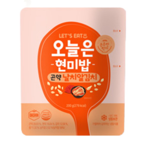퍼니엠  오늘은 현미밥 곤약 날치알김치 200g
