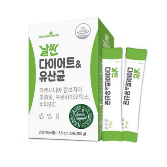 메이준생활건강 날씬 다이어트 앤 유산균 3.5g 30포