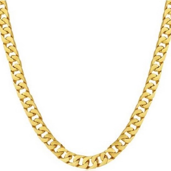 한국금다이아몬드  면 체인 목걸이 56.25g