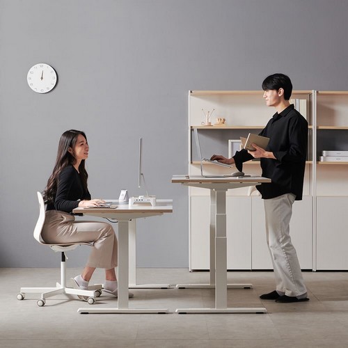 파우트 텍덱 케이블홀더형 모션 스탠딩 책상