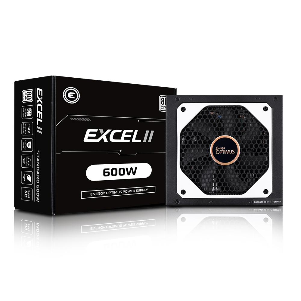 에너지옵티머스  EXCEL II 600W 80PLUS스탠다드 230V EU