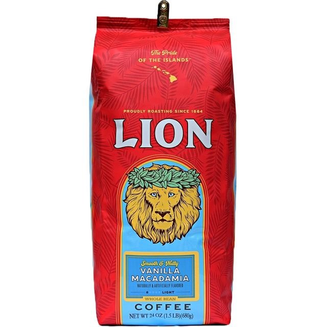 라이언커피  바닐라 마카다미아 분쇄 680g