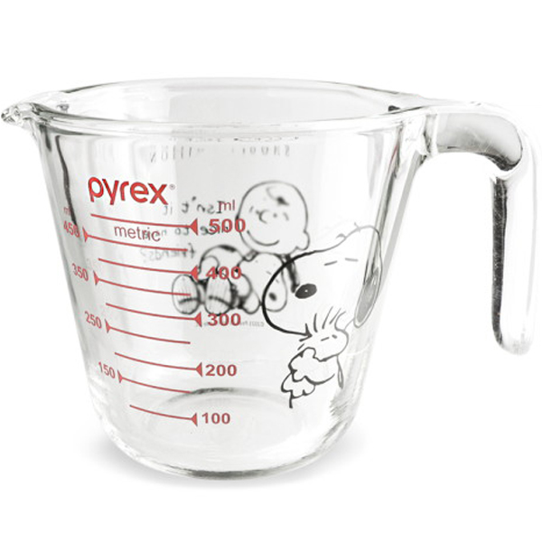 코렐브랜드 파이렉스 스누피 계량컵 500ml