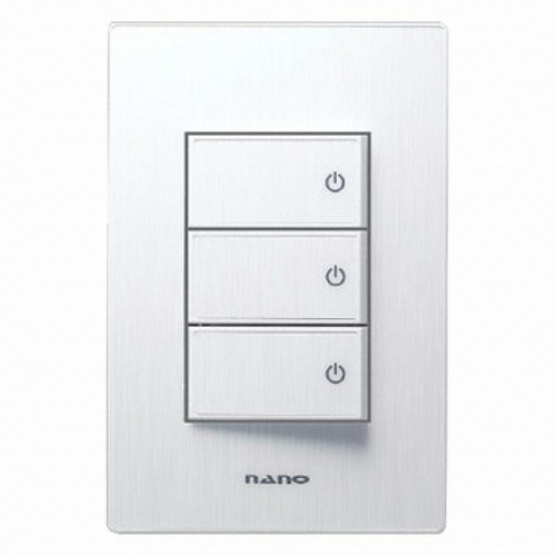 나노전기  아트2 3구 1로 스위치 화이트