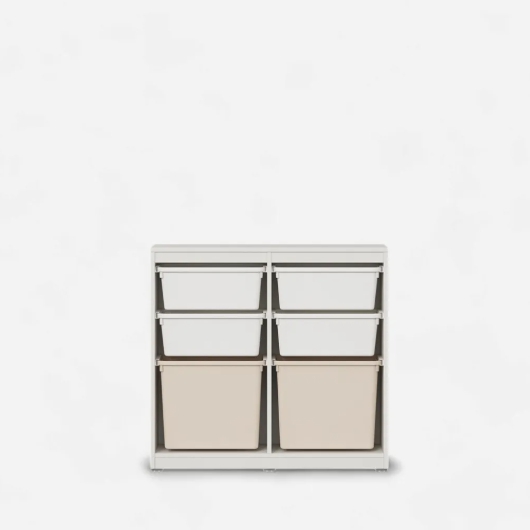 한샘 샘키즈 낮은 수납장 870 뉴트럴베이지