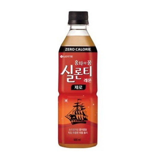 롯데칠성음료 실론티 레몬 제로 500ml
