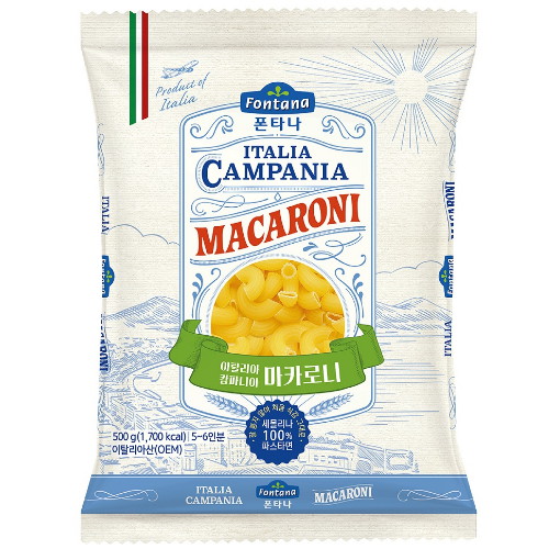 샘표식품 폰타나 이탈리아 캄파니아 마카로니 500g