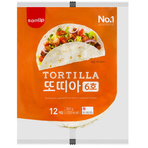 SPC삼립  삼립 밀 또띠아 6호 252g