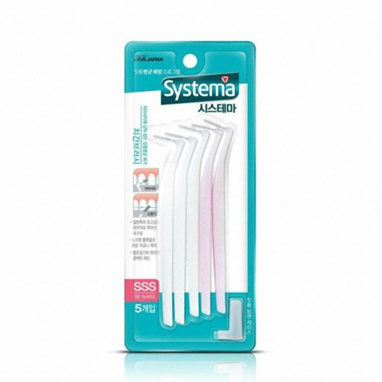 CJ라이온 시스테마 치간칫솔 0.8mm 5개입