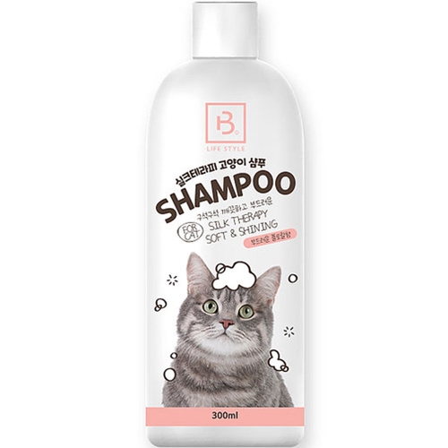 브리더랩 캣 실크테라피 고양이샴푸 300ml