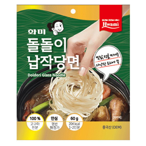 화미 돌돌이 당면 60g