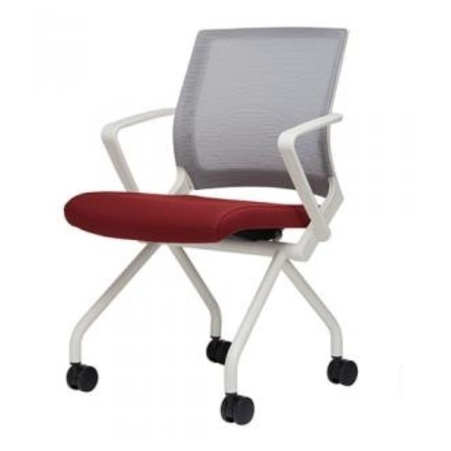 파트라  큐브 와이드 메쉬 의자 CCB43AM WH