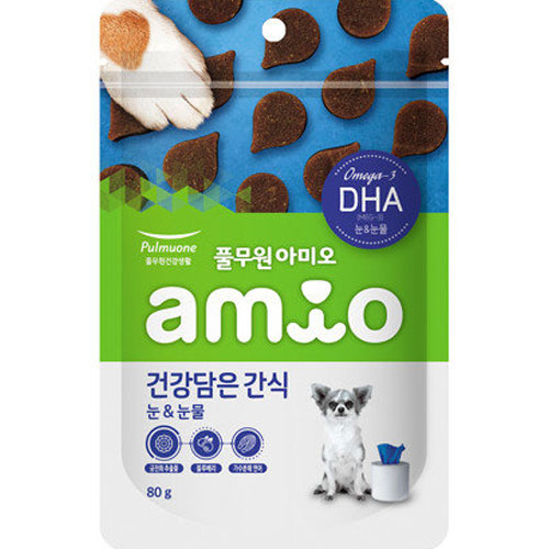 아미오 건강담은 간식 눈&눈물 80g