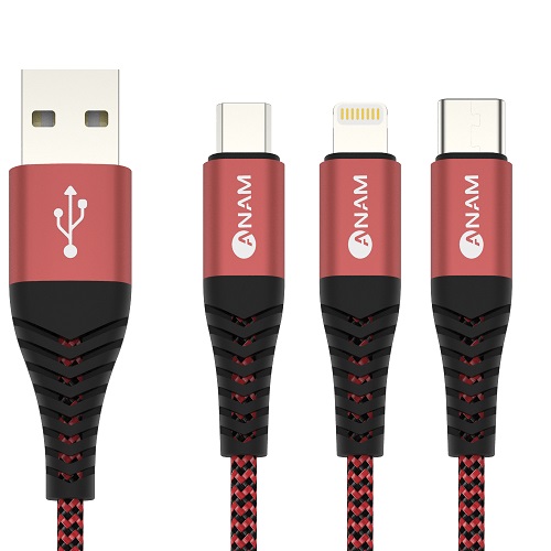 아남  AN-DC301 3in1 멀티 케이블