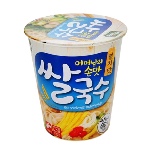 백제  멸치맛 쌀국수 미니컵 58g