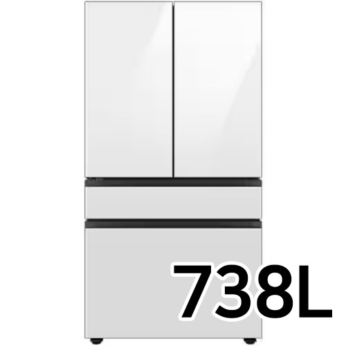삼성전자 비스포크 글램 RF75CB861312 (클린화이트)