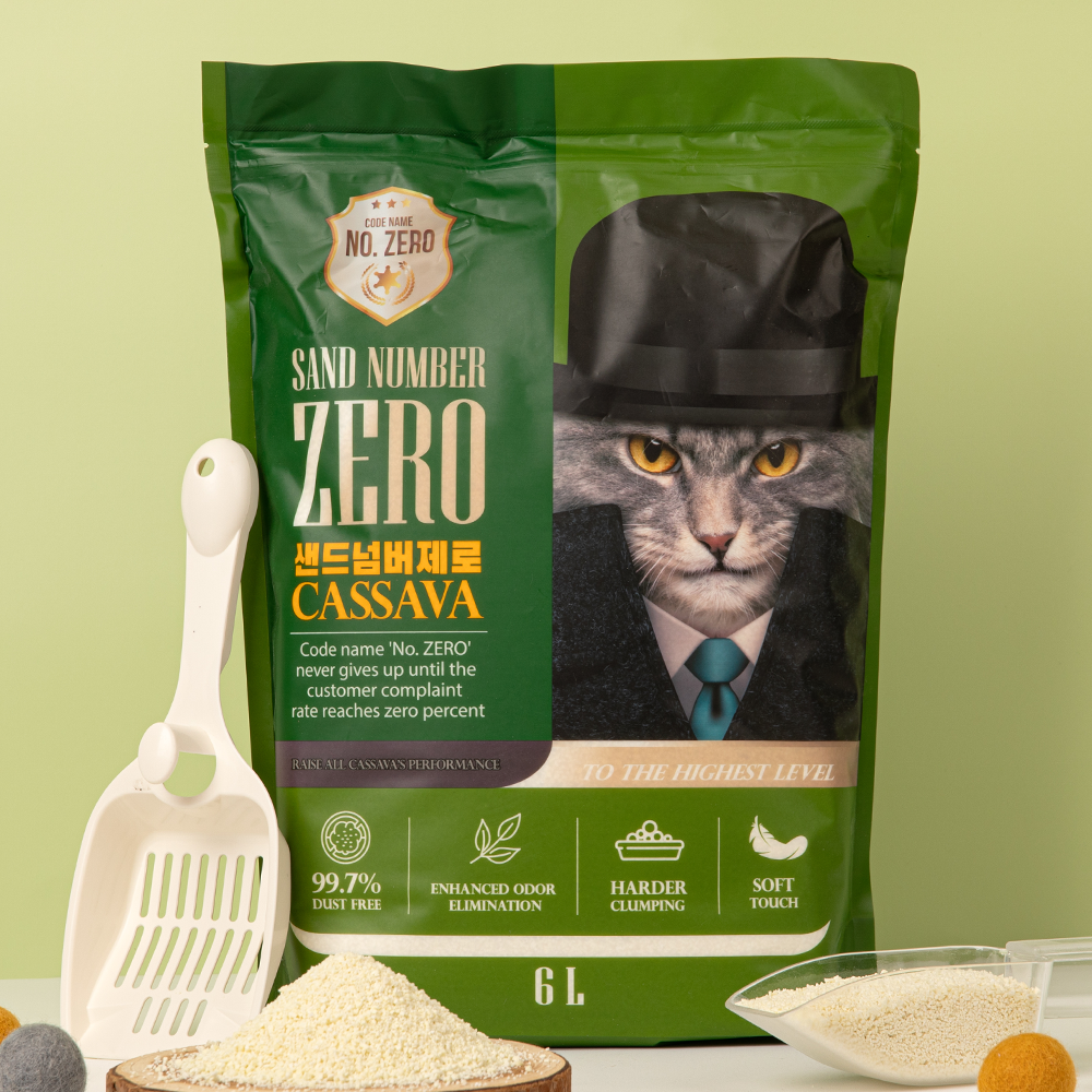 레옹펫 샌드넘버제로 카사바 6L