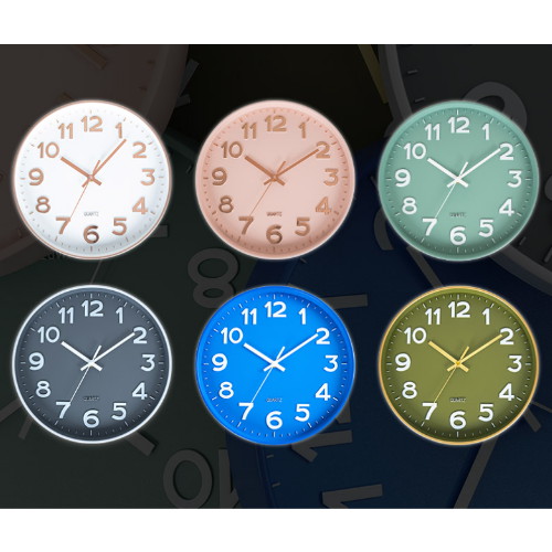 지오샵  GW012 아날로그 인테리어 벽걸이 무소음 벽시계