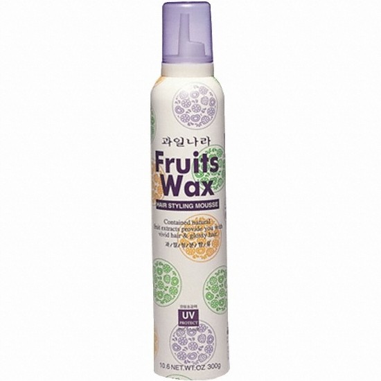 과일나라 후르츠 왁스 헤어 스타일링 무스 300g