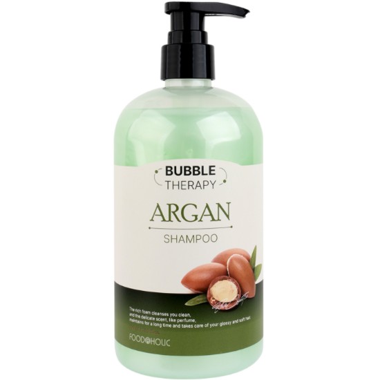 푸드어홀릭 버블 테라피 아르간 샴푸 500ml