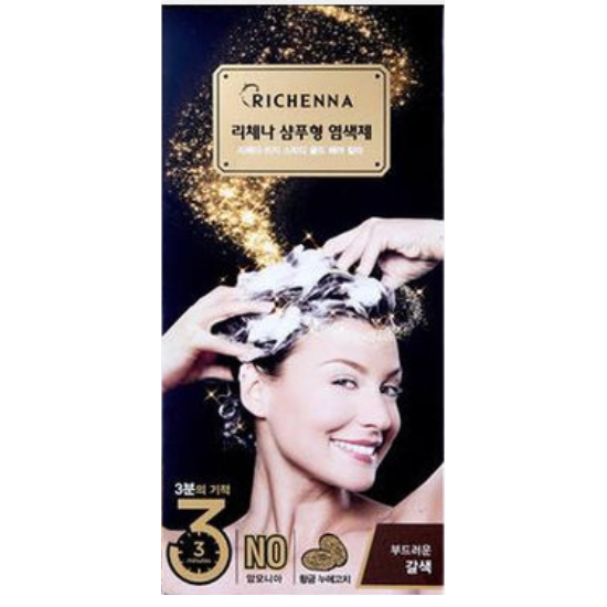리체나 샴푸형 3분 염색제