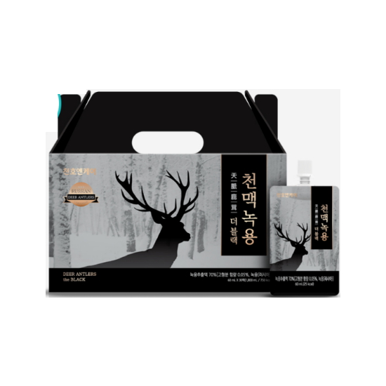 천호엔케어 더 블랙 천맥녹용 60ml 30포