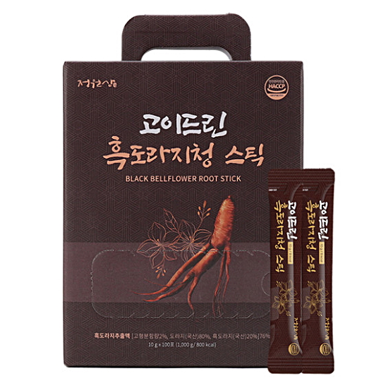 네이처가든 고이드린 흑도라지청 스틱 10g 100포