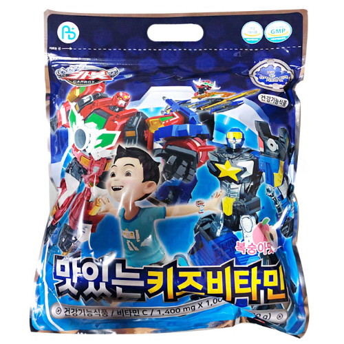 뉴팜 헬로카봇 맛있는 키즈비타민 1000정