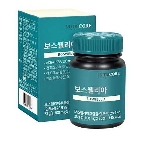 뉴트리코어 WCS 보스웰리아 1100mg 30정