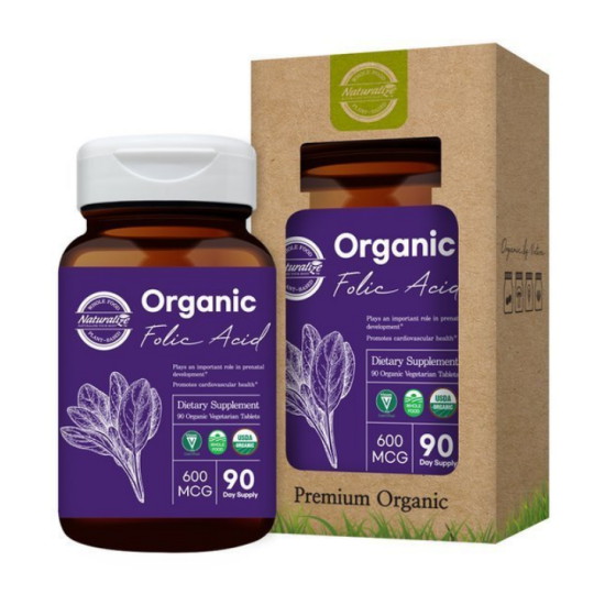 네추럴라이즈 유기농 엽산 90정