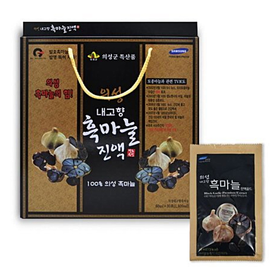 의성내고향흑마늘 의성 내고향 흑마늘 진액 60ml 30포