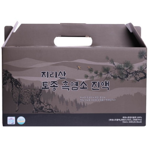엔트리 지리산 토종 흑염소 진액 70ml 30포