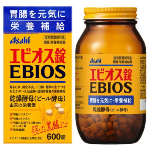 아사히 맥주 효모 에비오스 600정