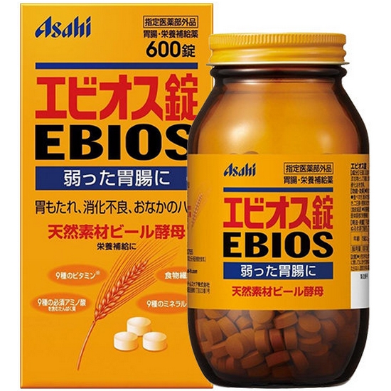 아사히 맥주 효모 에비오스 600정