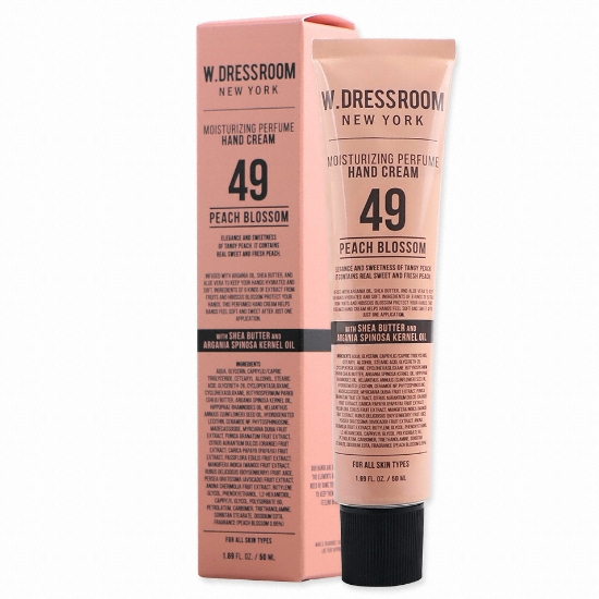 더블유드레스룸 퍼퓸 핸드크림 No.49 피치블러썸 50ml