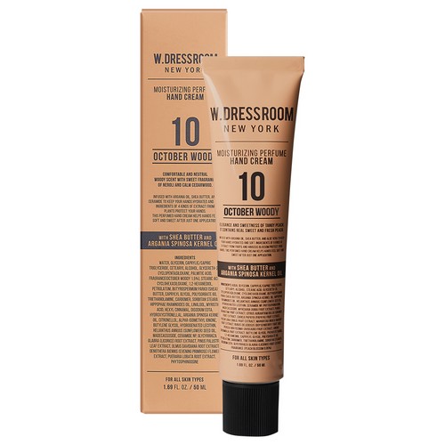 더블유드레스룸 퍼퓸 핸드크림 No.10 옥토버우디 50ml